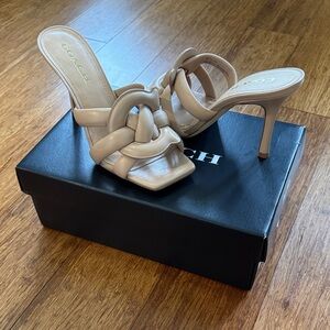 Coach Kellie Leather Sandals Heels